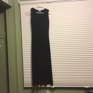 Black long dress